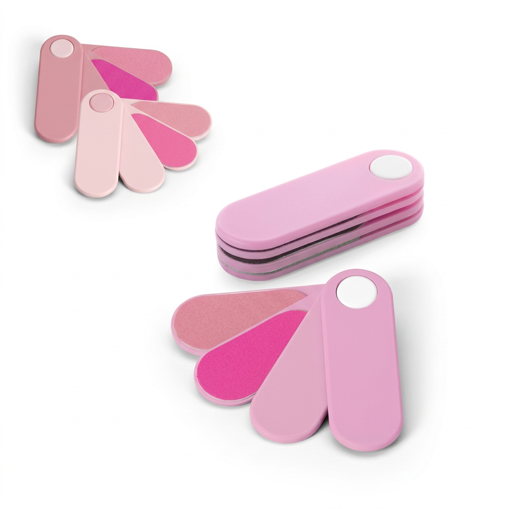 Kit com 4 Lixas de Unha Personalizado